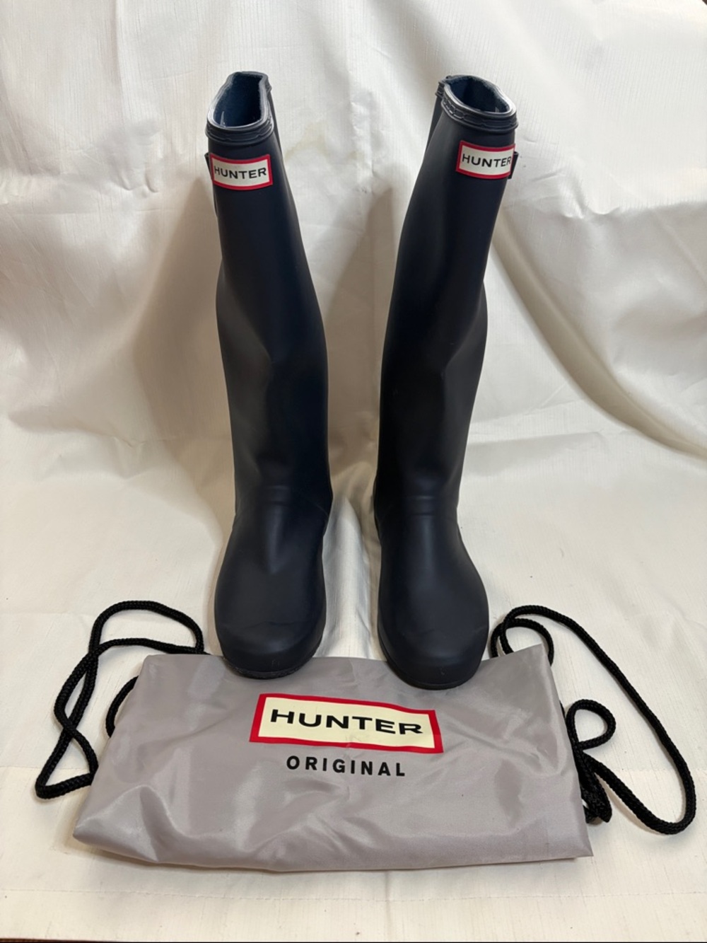 Hunter Original Tall Rain Boots - Navy (NO BOX)